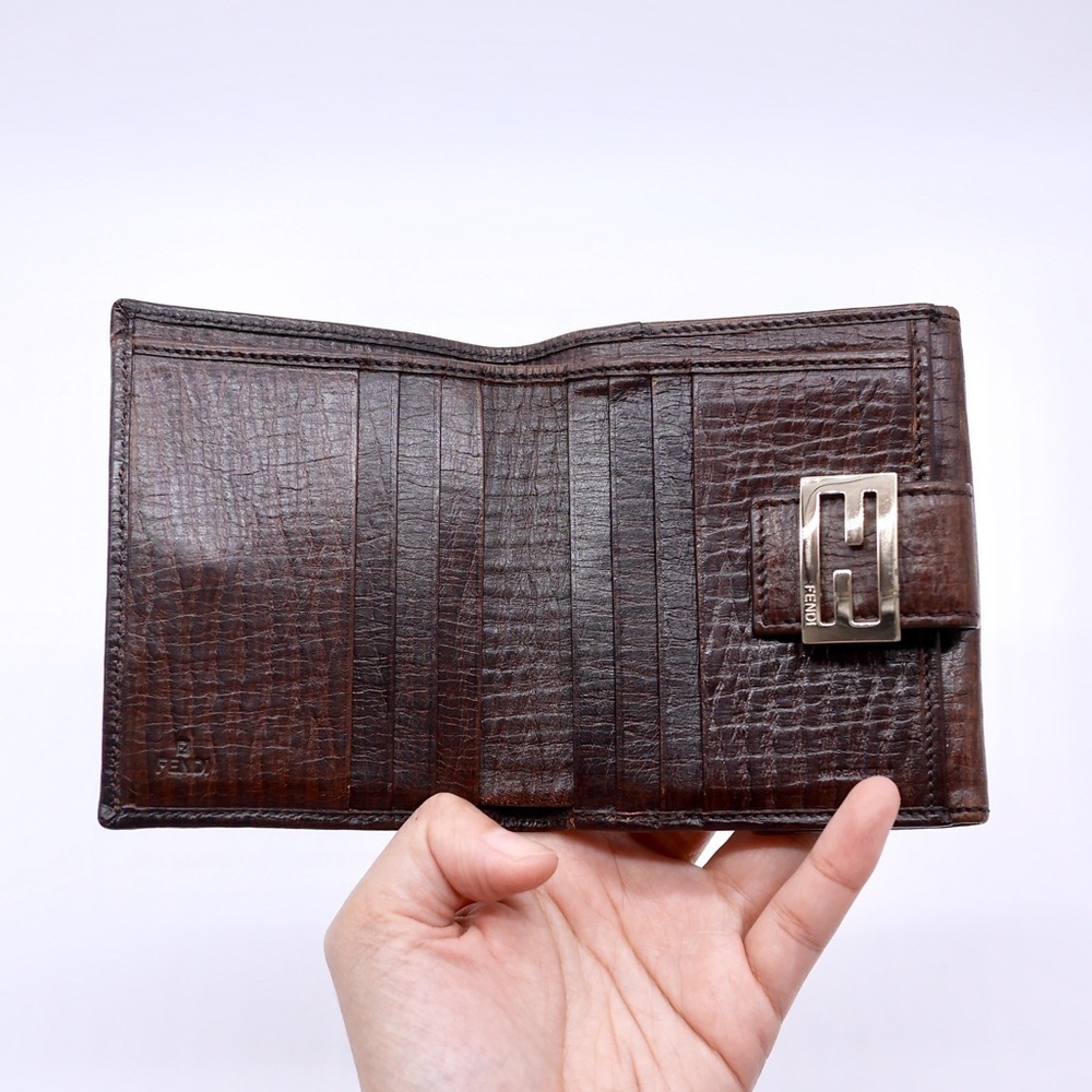 🍓FENDI Zucca Compact Wallet - Picture 7 of 8